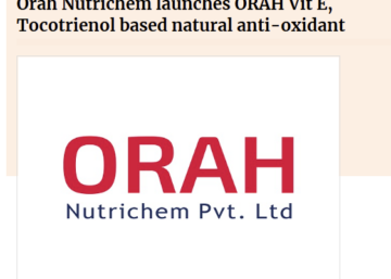 Business newspaper article - orah Nutrichem