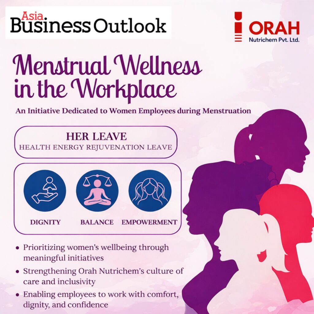 Orah Nutrichem's 'HER Leave' Policy Champions Menstrual Wellness in the Workplace
