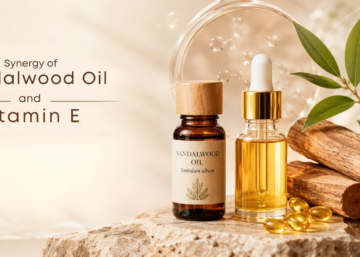 Sandalwood Oil and Vitamin E